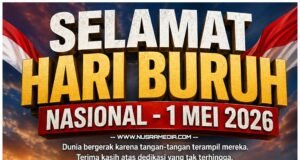 Anggota DPRD NTB (PAN) Salman Alfarizi : Selamat Hari Buruh Nasional 2026