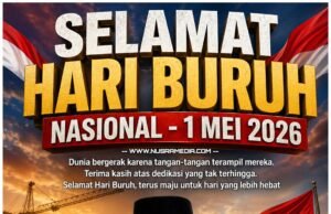 Anggota DPRD NTB (PAN) Salman Alfarizi : Selamat Hari Buruh Nasional 2026