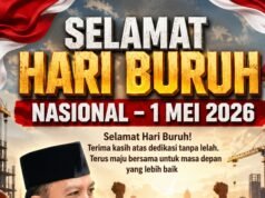 Wakil Ketua I DPRD Sumbawa Berlian Rayes : Selamat Hari Buruh Nasional 2026