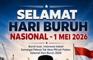 Sekretaris Fraksi Demokrat DPRD NTB Syamsul Fikri : Selamat Hari Buruh Nasional 2026