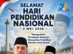 H M Berlian Rayes : Selamat Hardiknas 2026