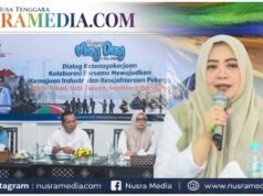 Buruh Perempuan Jadi Fokus, Wagub Titip Pesan ke Gubernur NTB