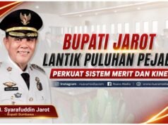 Pelantikan 76 Pejabat, Pemkab Sumbawa Perkuat Sistem Merit dan Kinerja