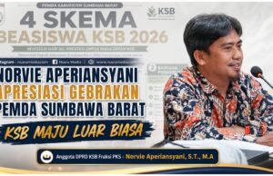 Norvie Aperiansyani Apresiasi Gebrakan Pemda Sumbawa Barat