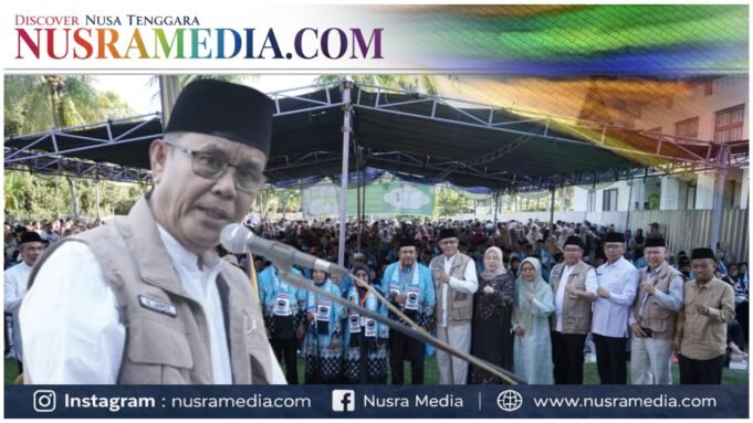 330 Calon Jemaah Haji Sumbawa Resmi Dilepas, Bupati: Jaga Niat dan Kesehatan