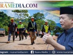 Gubernur NTB Targetkan Jalan Lenangguar–Lunyuk Tuntas Akhir Mei