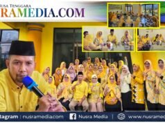 KPPG Sumbawa Bergerak, Berlian Rayes Tegaskan Target Kemenangan Golkar