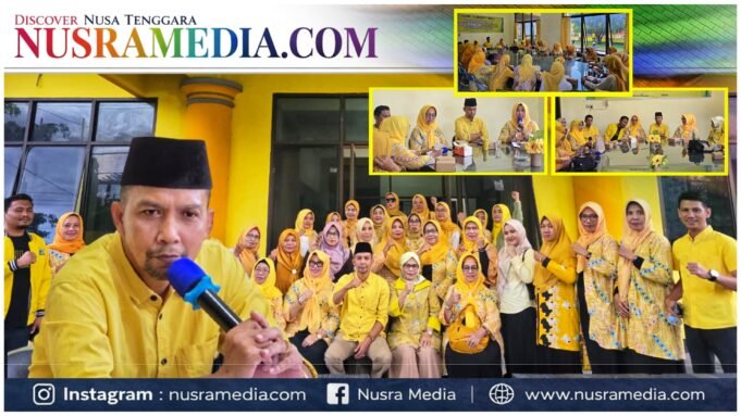 KPPG Sumbawa Bergerak, Berlian Rayes Tegaskan Target Kemenangan Golkar