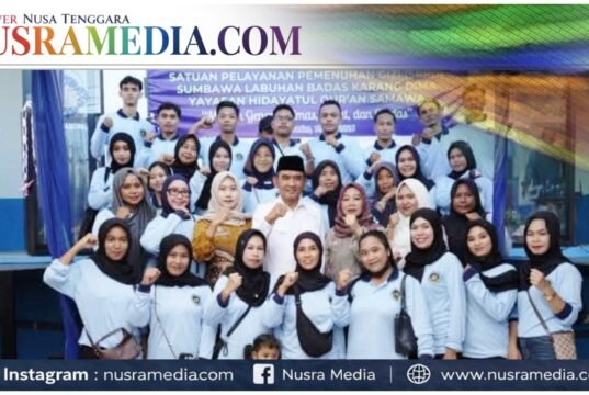SPPG Karang Dima Labuhan Badas Diresmikan : MBG Bukan Tempat Mengeruk Keuntungan !