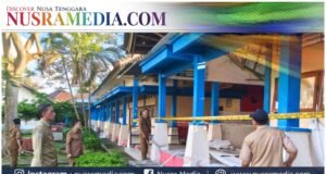 Dua Ruang Kelas SMAN 7 Mataram Ambruk, Pemprov NTB Pastikan Penanganan Korban