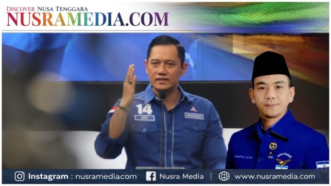 Demokrat NTB Bangga AHY Puncaki Survei Cawapres Milenial