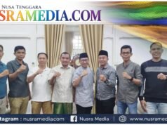 PC IKA PMII Sumbawa Sambangi Wabup Ansori