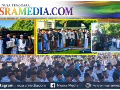 Idul Adha di Bumi Gora, Ribuan Jamaah Diajak Perkuat Kepedulian Sosial