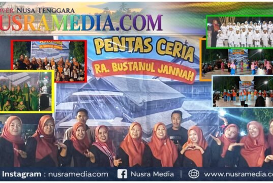 43 Tahun Mengabdi untuk Pendidikan Anak Usia Dini, RA Bustanul Jannah Sumbawa Meriahkan Panggung Serunai