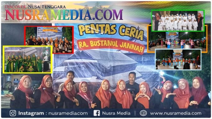 43 Tahun Mengabdi untuk Pendidikan Anak Usia Dini, RA Bustanul Jannah Sumbawa Meriahkan Panggung Serunai