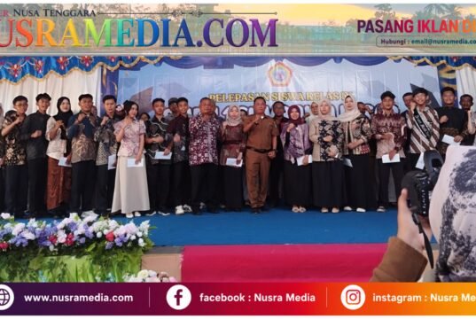 254 Siswa SMPN 1 Sumbawa Lulus 100 Persen, Pelepasan Berlangsung Haru dan Penuh Kebanggaan