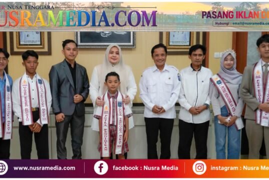 Terima Audiensi Duta Pendidikan, Wagub NTB : Generasi Muda Harus Jadi Solusi Pendidikan