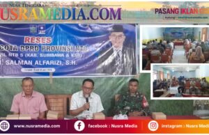 Reses di Desa Jorok, Haji Salman Siapkan Pokir Rp200 Juta Bantu Aspirasi Warga