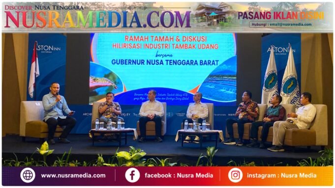 Pemprov NTB dan Pelaku Usaha Bersinergi Dorong Industri Udang Berdaya Saing Global