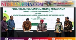 Kementerian UMKM dan Bank NTB Syariah Teken PKS KUR, Dorong Pertumbuhan Sektor Produktif