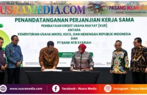 Kementerian UMKM dan Bank NTB Syariah Teken PKS KUR, Dorong Pertumbuhan Sektor Produktif