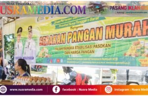 Jaga Stabilitas Harga Pangan, Pemprov NTB Gelar GPM hingga Pelosok Lombok Barat