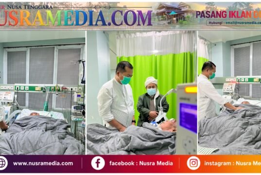 Menhan Kunjungi Tuan Guru Bagu, Kondisi Kesehatan Dilaporkan Membaik dan Terus Dipantau Intensif