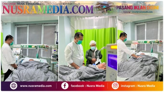 Menhan Kunjungi Tuan Guru Bagu, Kondisi Kesehatan Dilaporkan Membaik dan Terus Dipantau Intensif
