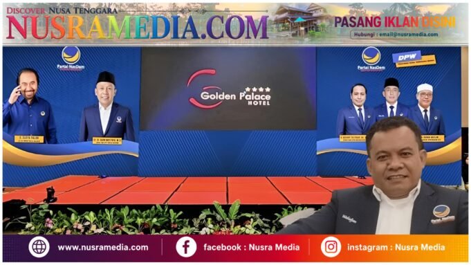 Rakerwil NasDem NTB 2026 : Konsolidasi Total, Bidik 10 Kursi DPRD Provinsi pada Pemilu 2029
