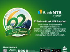 62 Tahun Bank NTB Syariah : Terimakasih Masyarakat NTB