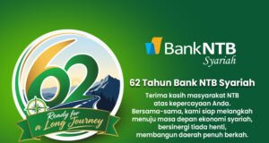 62 Tahun Bank NTB Syariah : Terimakasih Masyarakat NTB