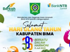 Bank NTB Syariah : Selamat HUT Kabupaten Bima ke-386