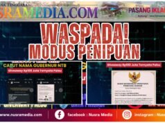 Waspada! Modus Penipuan Catut Nama Gubernur NTB, Dijanjikan Giveaway Rp100 Juta
