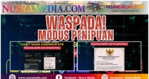 Waspada! Modus Penipuan Catut Nama Gubernur NTB, Dijanjikan Giveaway Rp100 Juta