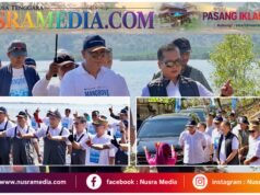 Bupati Sumbawa Dukung Gerakan Tobat Ekologis Nasional, Ikuti Aksi Mangrove For Life di Labuhan Alas