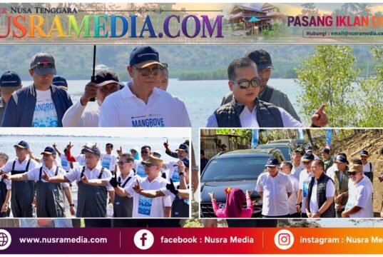 Bupati Sumbawa Dukung Gerakan Tobat Ekologis Nasional, Ikuti Aksi Mangrove For Life di Labuhan Alas