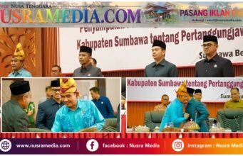 Wabup Sumbawa Hadiri Rapat Paripurna Pertanggungjawaban APBD 2025