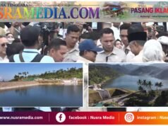 Prabowo Resmikan Bendungan Meninting, Tegaskan Air Harus Sampai kepada Petani
