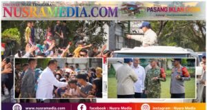 Dihadapan Ribuan Warga, Presiden Prabowo : Saya Berutang Kepada Rakyat NTB