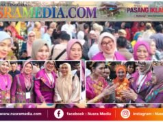 Di Hadapan Selvi Gibran, Ketua Dekranasda Sumbawa Promosikan Tenun Kre Alang di HUT ke-46 Dekranas