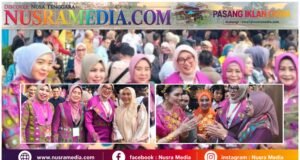 Di Hadapan Selvi Gibran, Ketua Dekranasda Sumbawa Promosikan Tenun Kre Alang di HUT ke-46 Dekranas