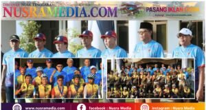 Semangat Poprov XII NTB Menyala di Sumbawa, Bupati Terima Kirab Obor Pesta Olahraga Terbesar NTB