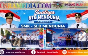 Wujudkan Misi “No One Left Behind”, Gubernur NTB Luncurkan SMK Mendunia, Gerakan TAPSI, dan Layanan SLB