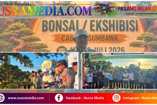 Ketua DPRD Sumbawa Resmi Buka Pameran dan Ekshibisi Bonsai PPBI, Menuju Pameran Nasional 2027