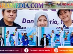 Laras Ajeng Nareswari Pecahkan Dua Rekor Baru di Porprov XII NTB 2026