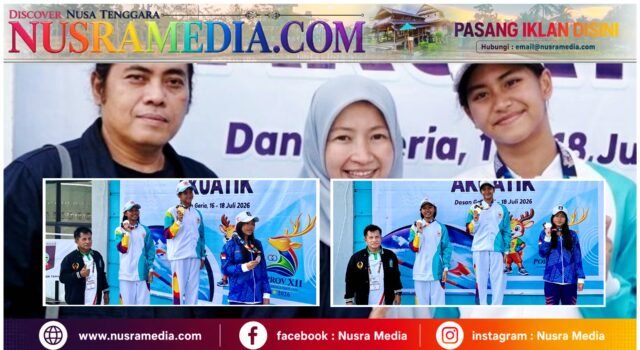 Laras Ajeng Nareswari Pecahkan Dua Rekor Baru di Porprov XII NTB 2026