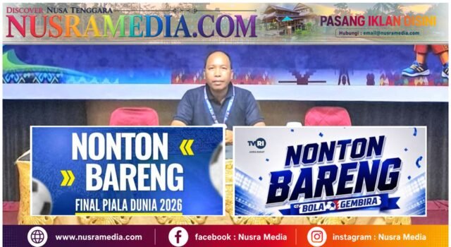 Gubernur NTB Ajak Warga Nobar Final Piala Dunia, Bumi Gora Jadi Ruang Kebersamaan Tanpa Sekat