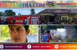Rumah Warga di Semamung Ludes Terbakar, Ketua Forum Kades Minta Damkar Standby di Moyo Hulu
