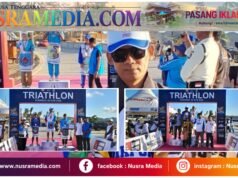 ASN Dikpora NTB Borong 3 Emas Triatlon, Yan Bachtiar Ukir Hattrick di Porprov NTB XII 2026