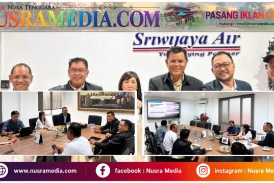 Bupati Jarot Jemput Peluang, PT NAM Air Siap Kaji Pembukaan Rute Penerbangan Langsung ke Sumbawa